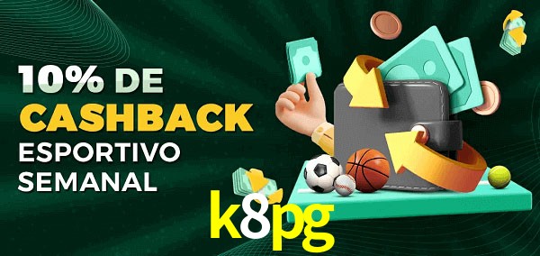 10% de bônus de cashback na k8pg